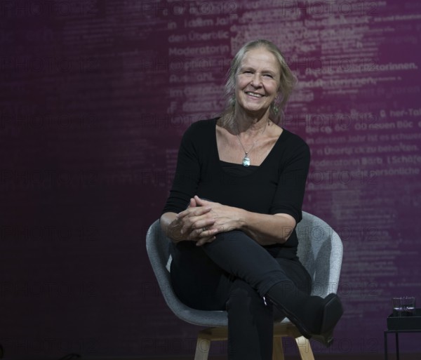 FRANKFURT AM MAIN, Germany, October 21 2023: Cornelia Funke (*1958, German author) at the 75th