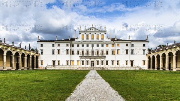 Villa Manin from the 17th century, residence of Ludovico Manin, the last Doge of Venice, Codroipo,