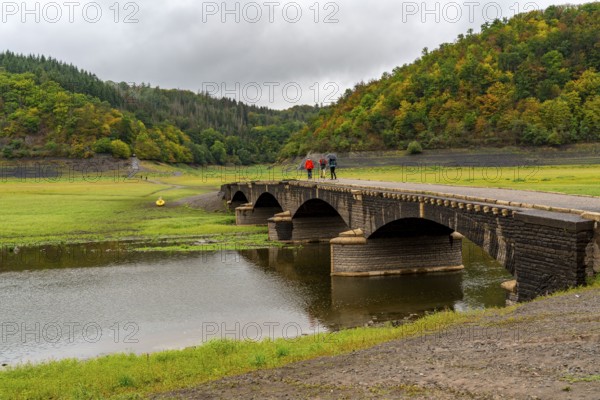 The Edersee, near Waldeck, the third largest reservoir in Germany, currently has only just under