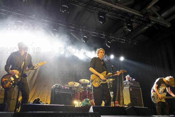 Dirk von Lowtzow (singer and guitarist), Arne Zank (drummer) and Jan Müller (bassist) from