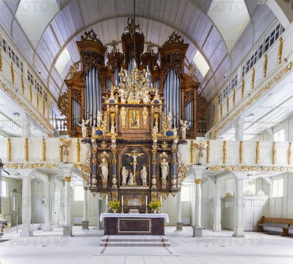 The Protestant-Lutheran Marktkirche zum Heiligen Geist is the historic main church in the Clausthal