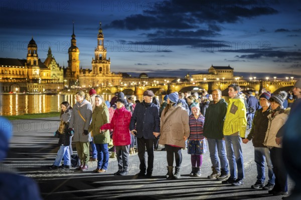 On 13 and 14 February 1945, Dresden was heavily destroyed in three Allied bombing raids. Every
