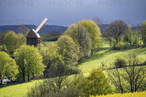 View over Breckerfeld, in the south-east of the Ruhr area, part of the Ennepe-Ruhr district,