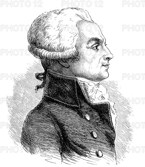 Maximilien de Robespierre, 6 May 1758, 28 July 1794, baptised Maximilien-Francois-Marie-Isidore,