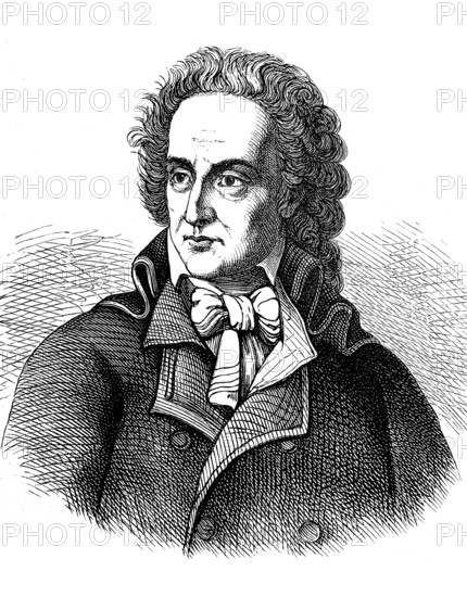 Vittorio Alfieri, 16 January 1749, 8 October 1803, an Italian poet and playwright in the Age of