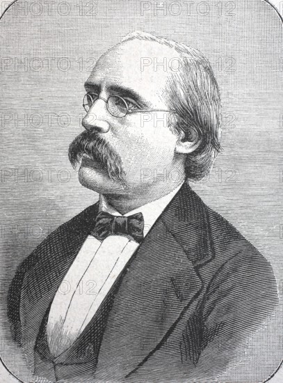 Johann Jakob Honegger, 13 July 1825 - 5 November 1896, a Swiss cultural historian, digital