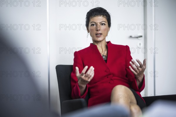 Sahra Wagenknecht is a member of the German Bundestag and founder of the BSW party, pictured here