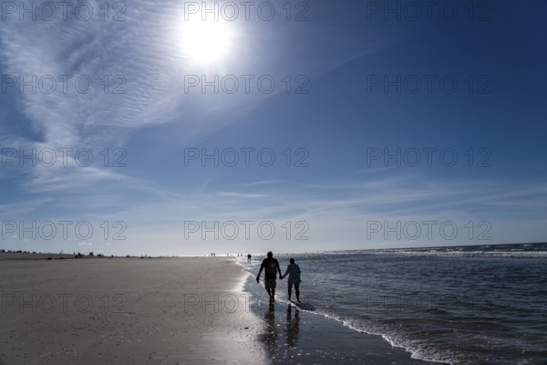 North Sea island of Langeoog, early summer, shortly after the first easing of the lockdown in the