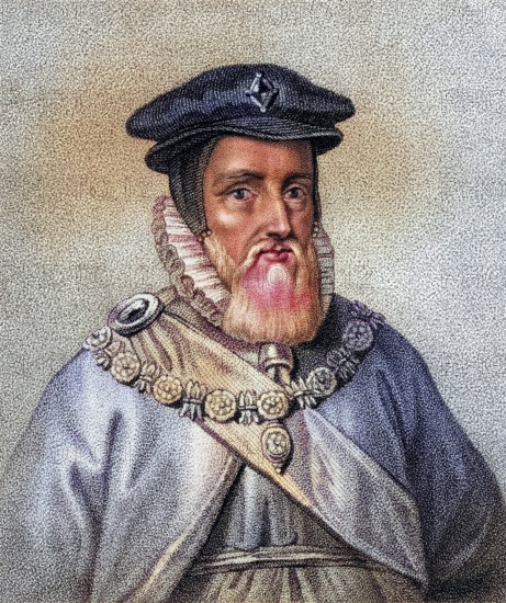 William Cecil 1st Baron of Burghley 1520-1598 English statesman, William Cecil 1st Baron of