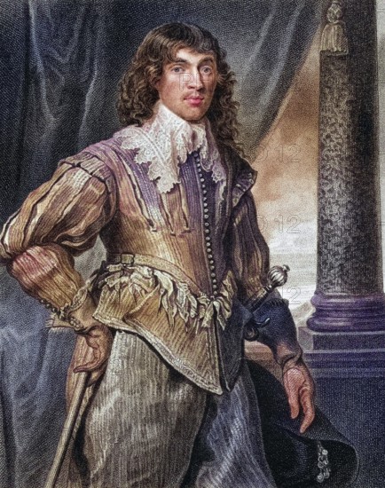 William Hamilton 2nd Duke of Hamilton, Earl of Cambridge, Earl of Lanark, 1616-1651, Scottish