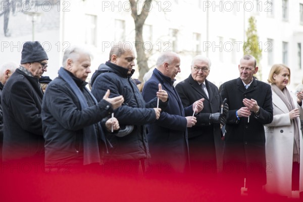 Bogdan Borusewicz (co-founder of Solidarnosc), Kai Wegner (Governing Mayor of Berlin), Frank-Walter