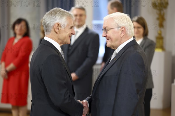 Michael Linhart Austria is received by Frank-Walter Steinmeier (President of the Federal Republic