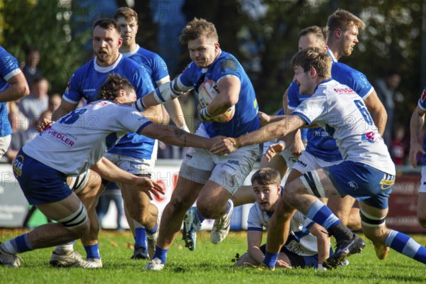 26.10.2024, Rugby 1st Bundesliga South/West, Season 2024/25, Matchday 6: SC Neuenheim vs TSV