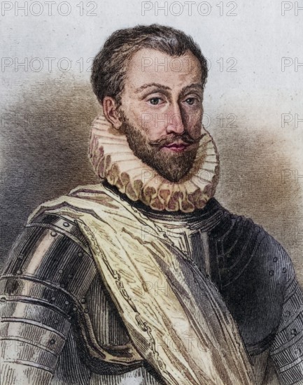 Francois de la Noue, 1531-1591. Huguenot caption in the French wars of religion, 1562-1598.