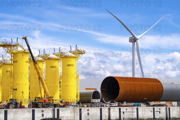 SIF Offshore Foundaitons, production of foundations, monopiles, for offshore wind turbines, the