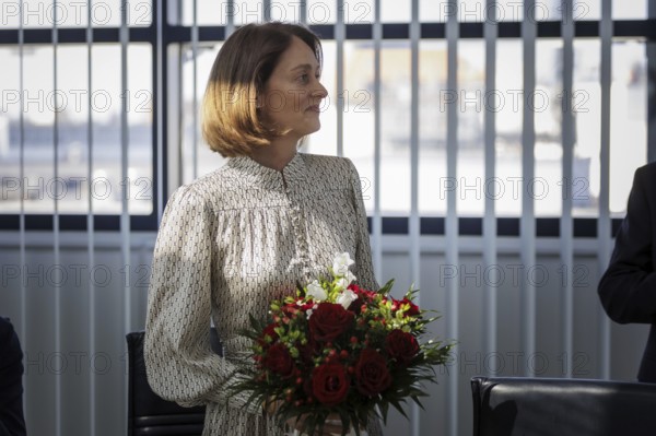 Katarina Barley, SPD lead candidate for the 2024 European elections, pictured at the SPD Presidium