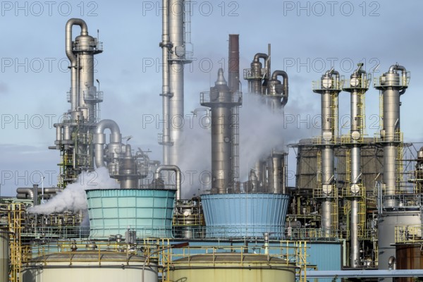 Oberhausen, North Rhine-Westphalia, Germany, industrial plant in the chemical park, OQ Chemicals