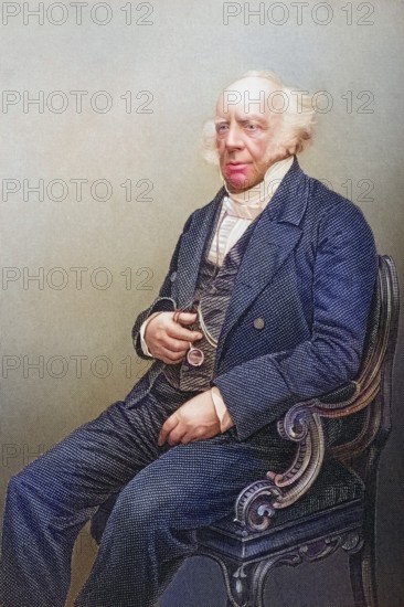Andrew Reed, 1788-1862, English priest and benefactor. Founder of the London Orphan Asylum. Painted
