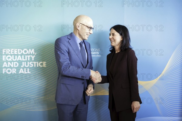 Annalena Bärbock, Federal Foreign Minister, meets Volker Türk, United Nations High Commissioner for