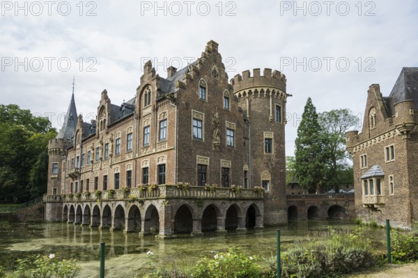 Moated castle, Schloss Paffendorf, Bergheim, Rhine-Erft district, North Rhine-Westphalia, Germany,