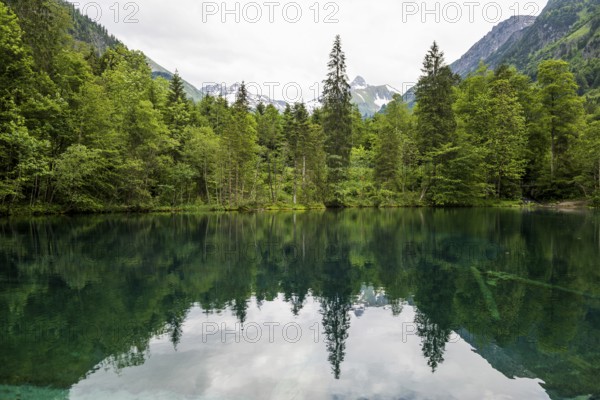 Christlessee, near Gottenried, Trettachtal, Oberstdorf, Oberallgäu, Allgäu, Bavaria, Germany,