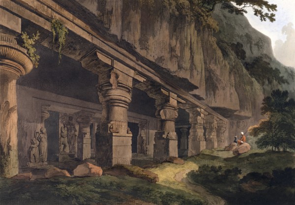 In the Ellora complex, Junwassa is one of the largest temples built in the later sixth century,