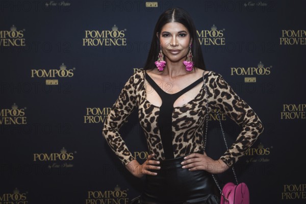 Micaela shepherd at the presentation of the furniture and homewear collection Pompöös Provence by
