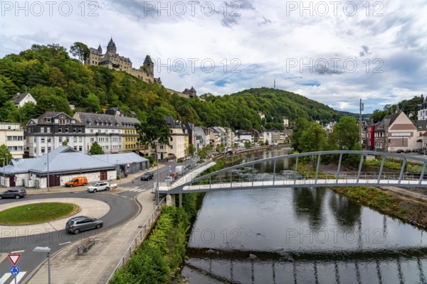 The town of Altena in the Sauerland, Märkischer Kreis, Altena Castle, the first German youth
