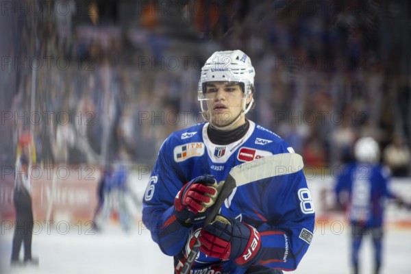 DEL, German Ice Hockey League season 2024/25, matchday 44: Adler Mannheim vs ERC
