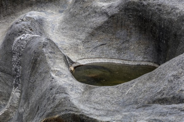 Rocks, rock structures, Verzasca River, near Lavertezzo, Verzasca Valley, Valle Verzasca, Canton