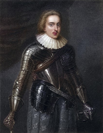 Henry, Prince of Wales (1594-1612), the exemplary prince, eldest son of James I and VII, died of