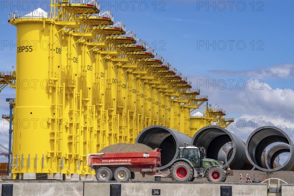 SIF Offshore Foundaitons, production of foundations, monopiles, for offshore wind turbines, the