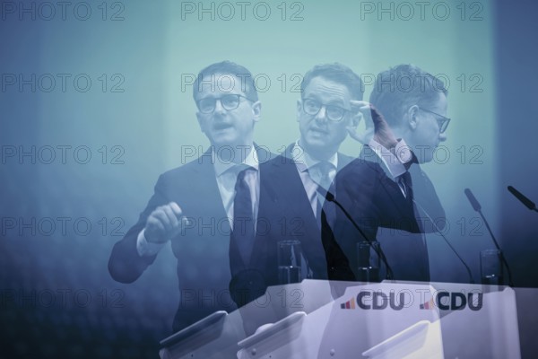 Carsten Linnemann, Deputy Chairman of the CDU, recorded at the CDU Germany 2024 party conference in