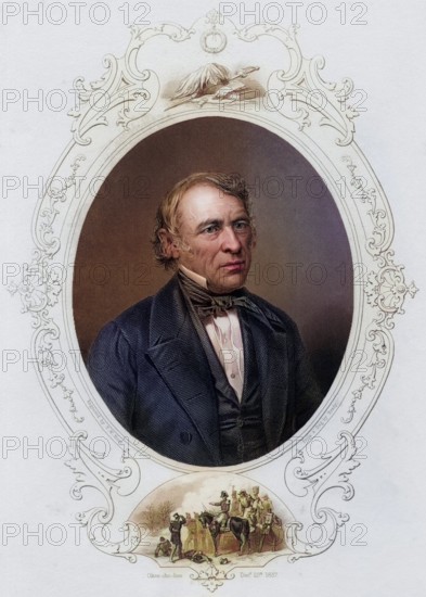 Zachary Taylor 1784-1850 American military leader and 12th President of the United States of