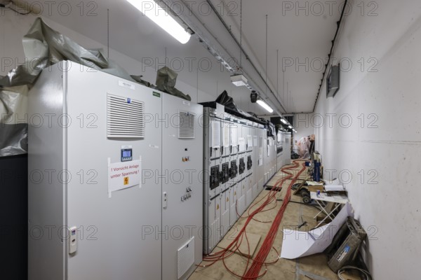 25.11.2020, Oberhausen, Ruhr area, North Rhine-Westphalia, Germany - Switchgear, electrical