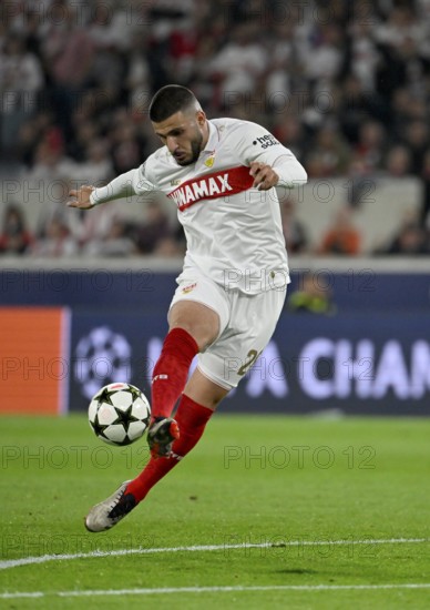 Deniz Undav VfB Stuttgart (26) Action on the ball Champions League, MHPArena, MHP Arena Stuttgart,