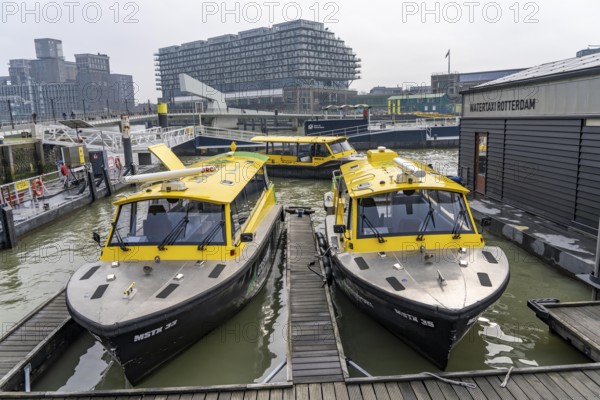 Water taxi Rotterdam, individual taxi rides with motorboats in Rotterdam, in the harbour and on the