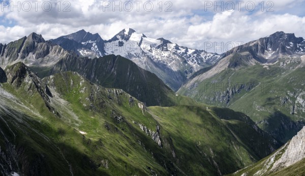 High mountains, Lasörling Group, Hohe Tauern, Austria, Europe