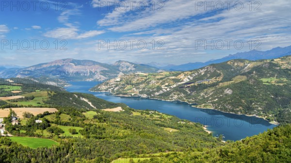 France, French Maritime Alps, region Provence-Alpes-Côte d'Azur, Département Haute Alpes, lake