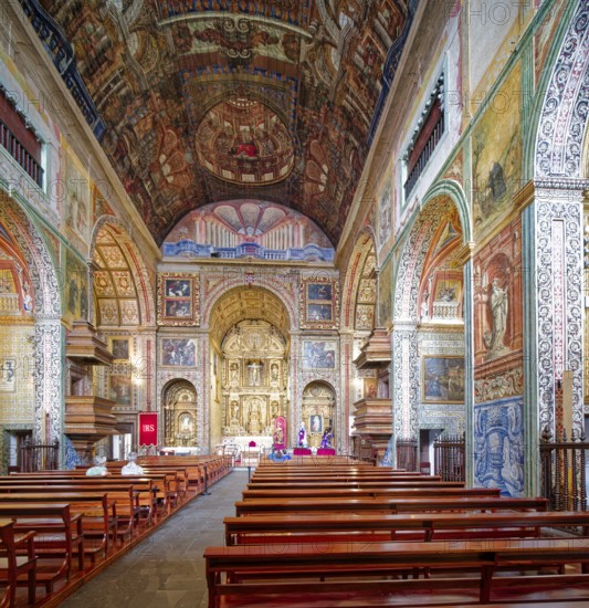 Church of São João Evangelista, Igreja do Colégio, Jesuit College, Jesuit Church, interior view