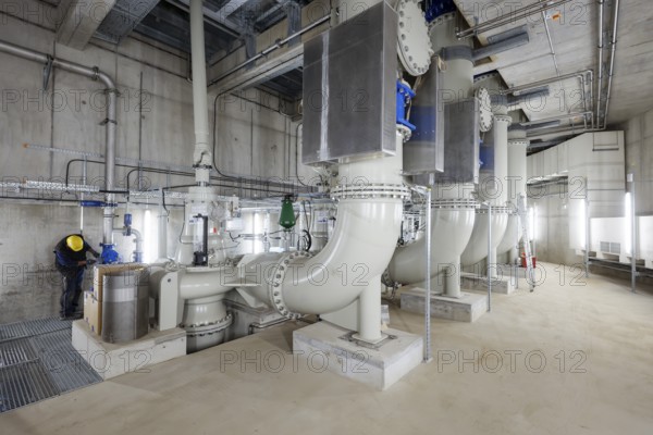 28.10.2020, Oberhausen, Ruhr area, North Rhine-Westphalia, Germany - Emscher conversion, new