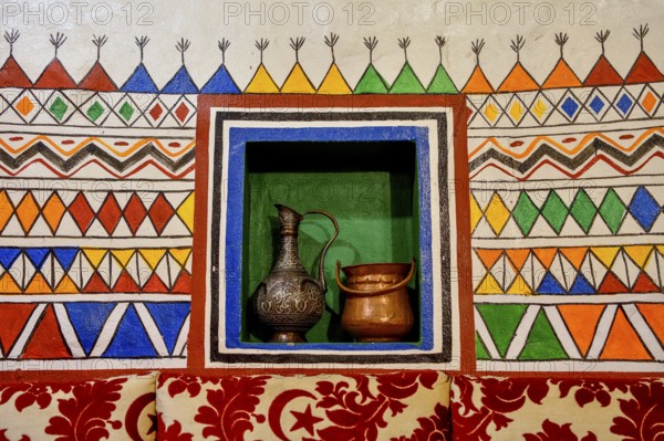 Heritage Village, detail in an interior, Dammam, ash-Sharqiyya Province, Persian Gulf, Saudi