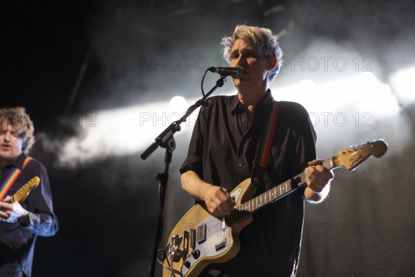 Dirk von Lowtzow, singer and guitarist of Tocotronic live on Golden Years Tour 2025 in Berlin's