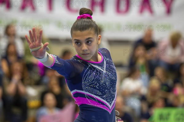 German Gymnastics League (Bundesliga) for woman, 1st competition day 2025 in Mannheim***Rebecca