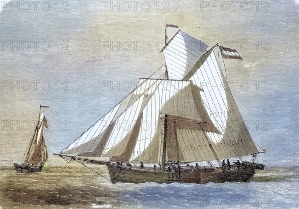 Germania, a North German research vessel that served as the main ship in the Second German North