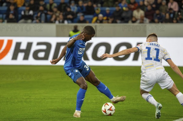 Football UEFA Europa League, 2024/25 season, matchday 2: TSG Hoffenheim v Dynamo Kiev. Picture: