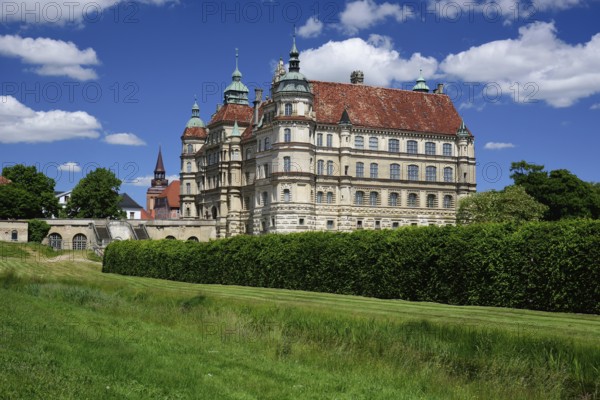 Europe, Germany, Mecklenburg-Western Pomerania, Güstrow, Güstrow Castle, built in the 16th century,