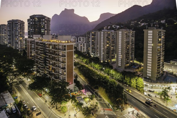 View of the Sao Conrado neighbourhood. Rio de Janeiro, 23.07.2024. Photographed on behalf of the