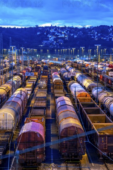 The Hagen-Vorhalle marshalling yard, one of the 9 largest in Germany, is located on the