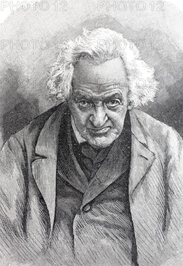 Karl August Hase, from September 1883 von Hase, pseudonym Karl von Steinbach, 25 August 1800 - 3